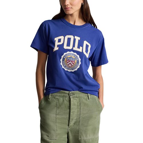 Polo Ralph Lauren Logo Crest Cotton Jersey Tee